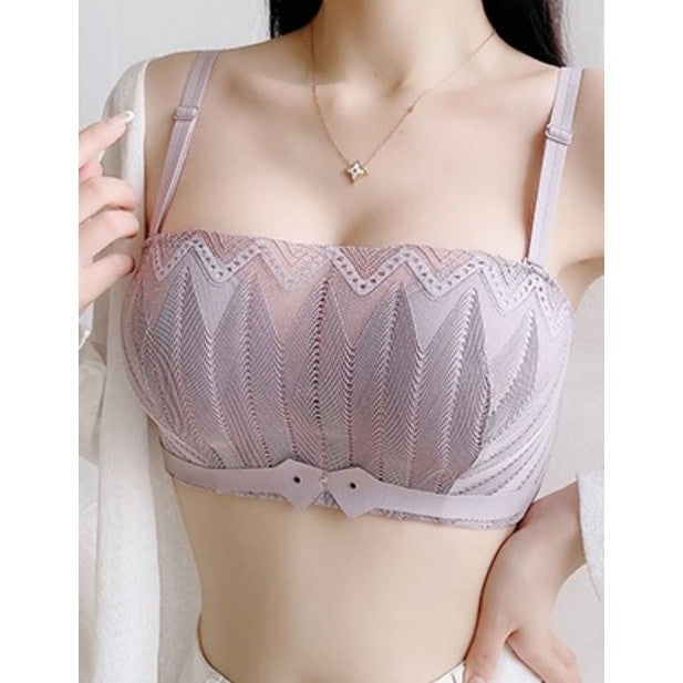 【B025】加厚2.5cm Bome Strapless Super Push Up Bra 两穿无肩带、肩带聚拢小胸内衣