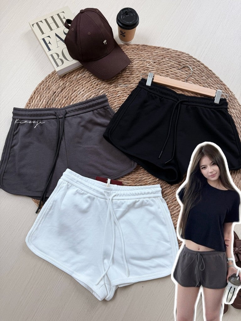 【T-1340】「懒懒日常裤」Lazy Day Shorts ☁️ 棉休闲短裤