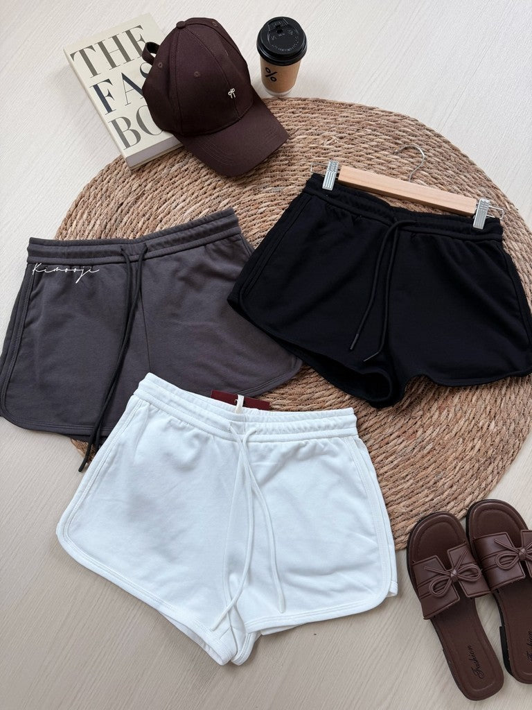 【T-1340】「懒懒日常裤」Lazy Day Shorts ☁️ 棉休闲短裤