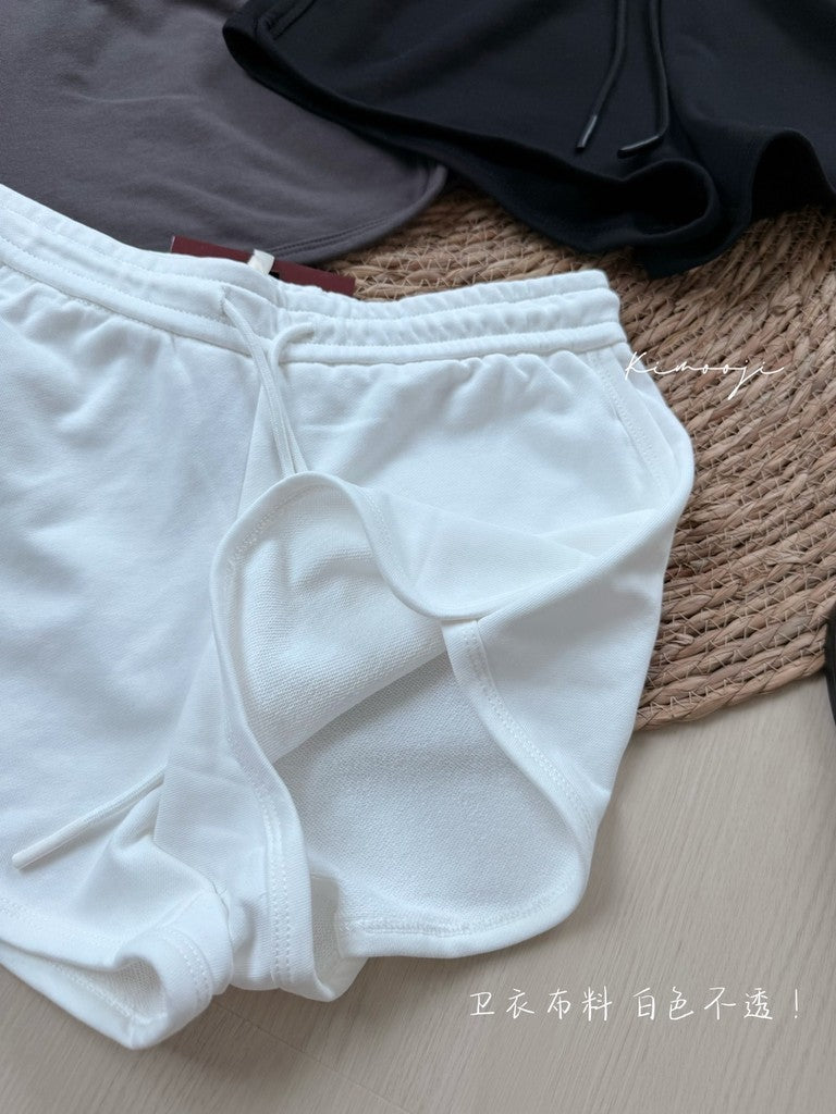 【T-1340】「懒懒日常裤」Lazy Day Shorts ☁️ 棉休闲短裤