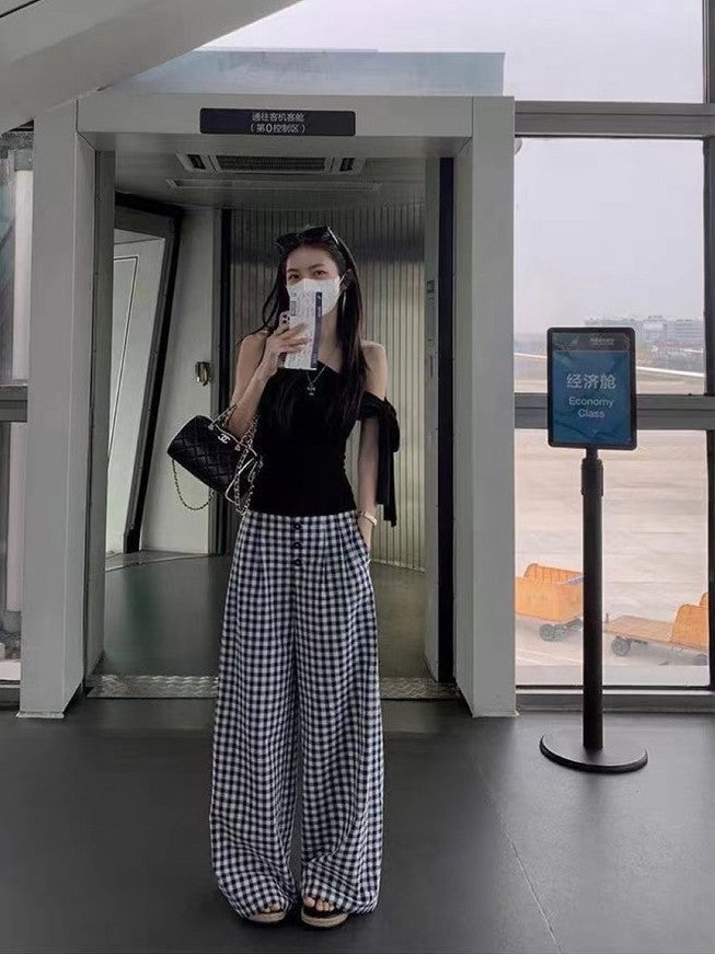 【T-1329】Sweet Girl Look 莱赛尔多穿法绑带上衣