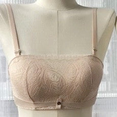 【B025】加厚2.5cm Bome Strapless Super Push Up Bra 两穿无肩带、肩带聚拢小胸内衣