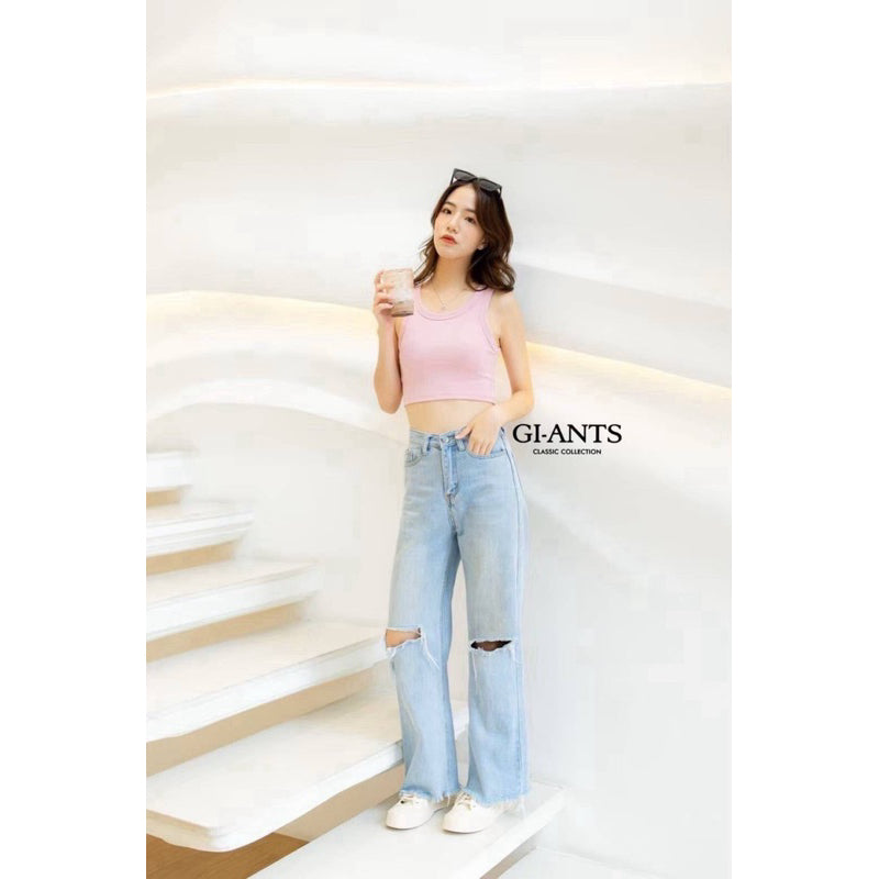 【T433】GIANT BASIC 短款背心上衣