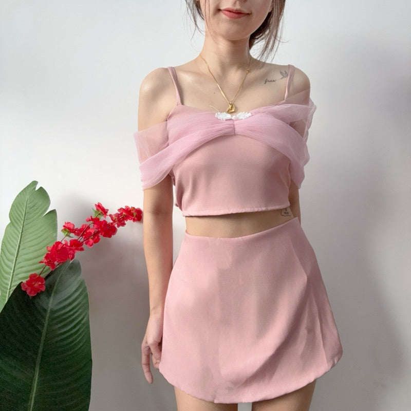 【T405】🎉CNY🎉网纱气质满满套装