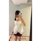 【T463】Ins Style Rose Ruffle Top 玫瑰🌹气质花瓣上衣 泰国🇹🇭上衣