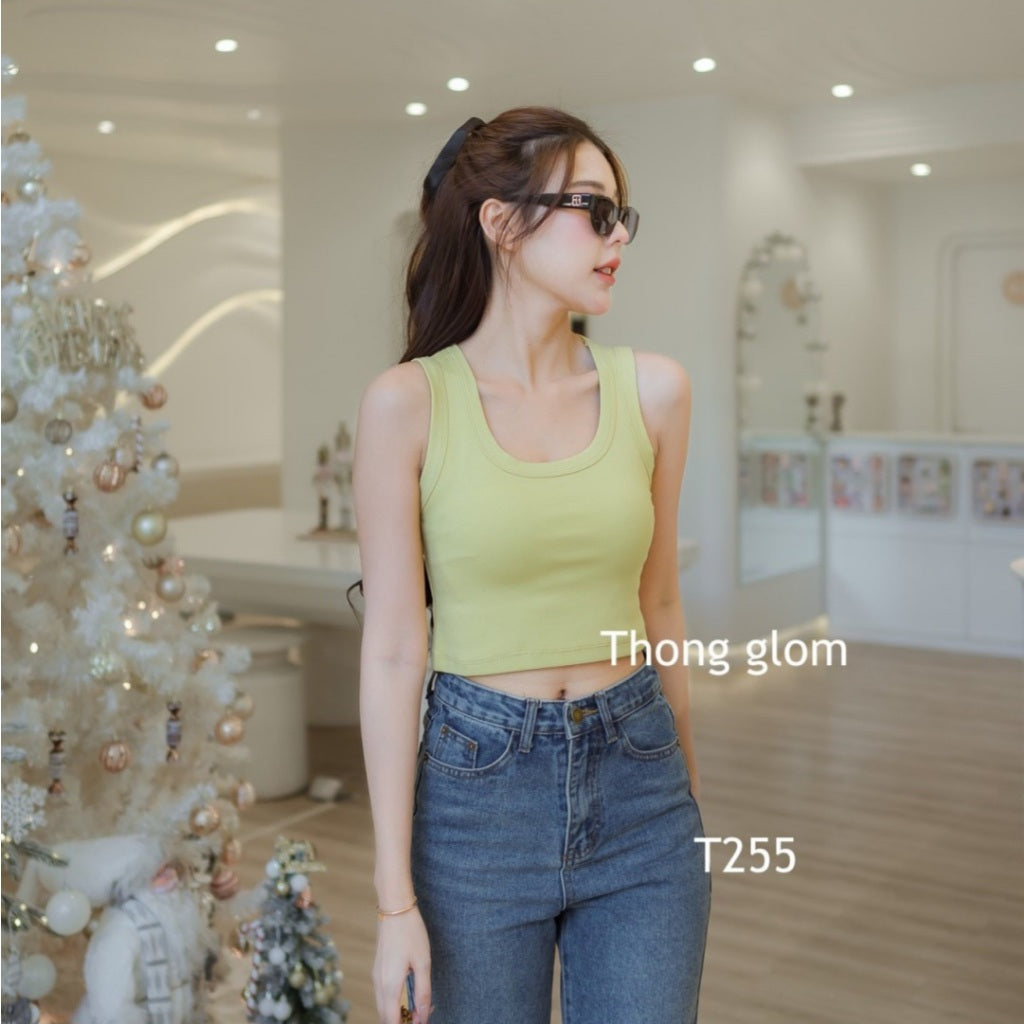 【T116】Basic THONG GLOM日常百搭背心上衣