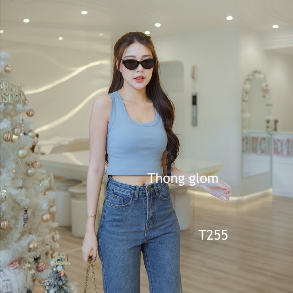 【T116】Basic THONG GLOM日常百搭背心上衣