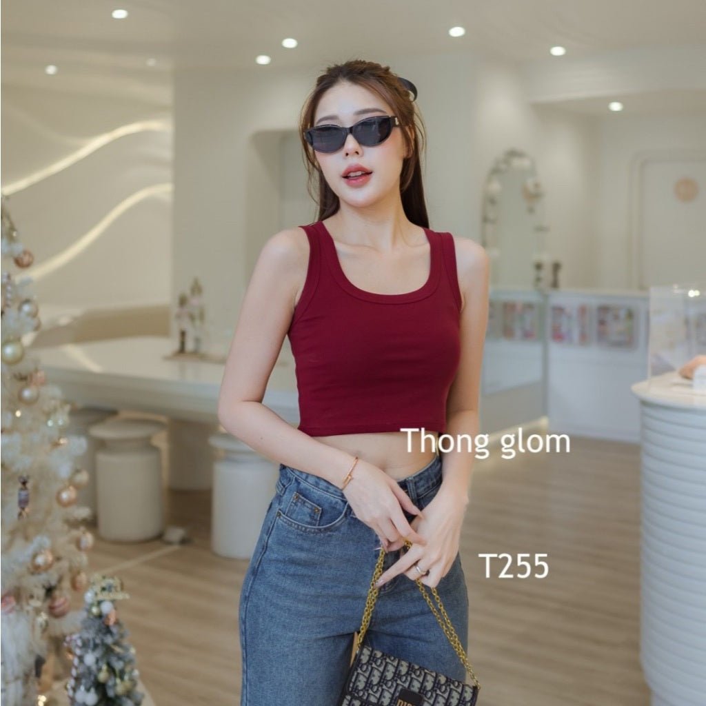 【T116】Basic THONG GLOM日常百搭背心上衣