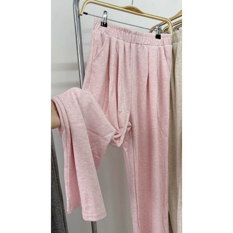 【T242】糯米机场裤 Comfy Cotton Wide Leg Pants