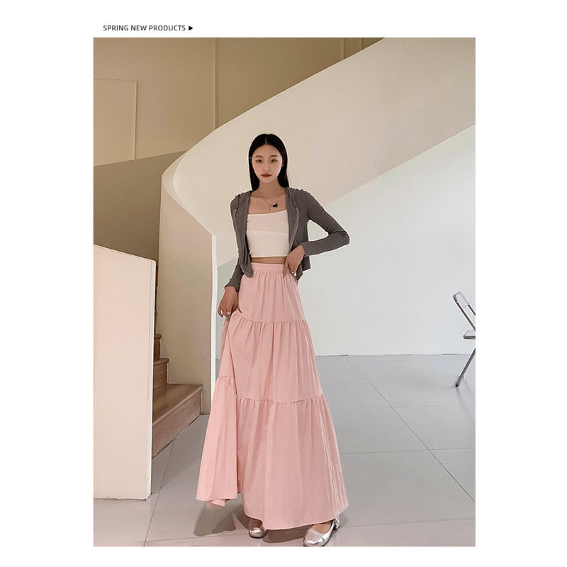 【T333】GOOD QUALITY! 温柔蛋糕裙 Premium Cotton Layer Skirt