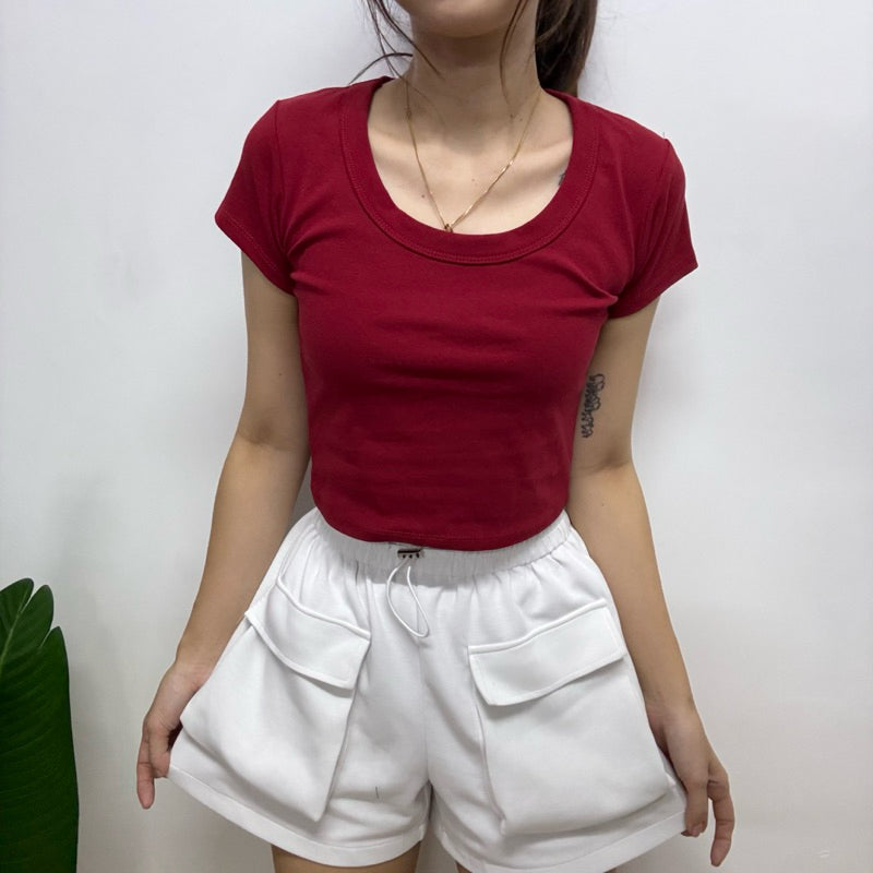 【T499】KOB万能百搭短款上衣女