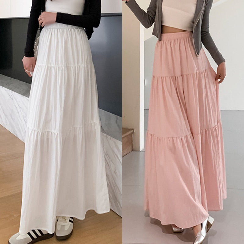 【T333】GOOD QUALITY! 温柔蛋糕裙 Premium Cotton Layer Skirt