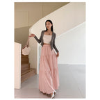 【T333】GOOD QUALITY! 温柔蛋糕裙 Premium Cotton Layer Skirt