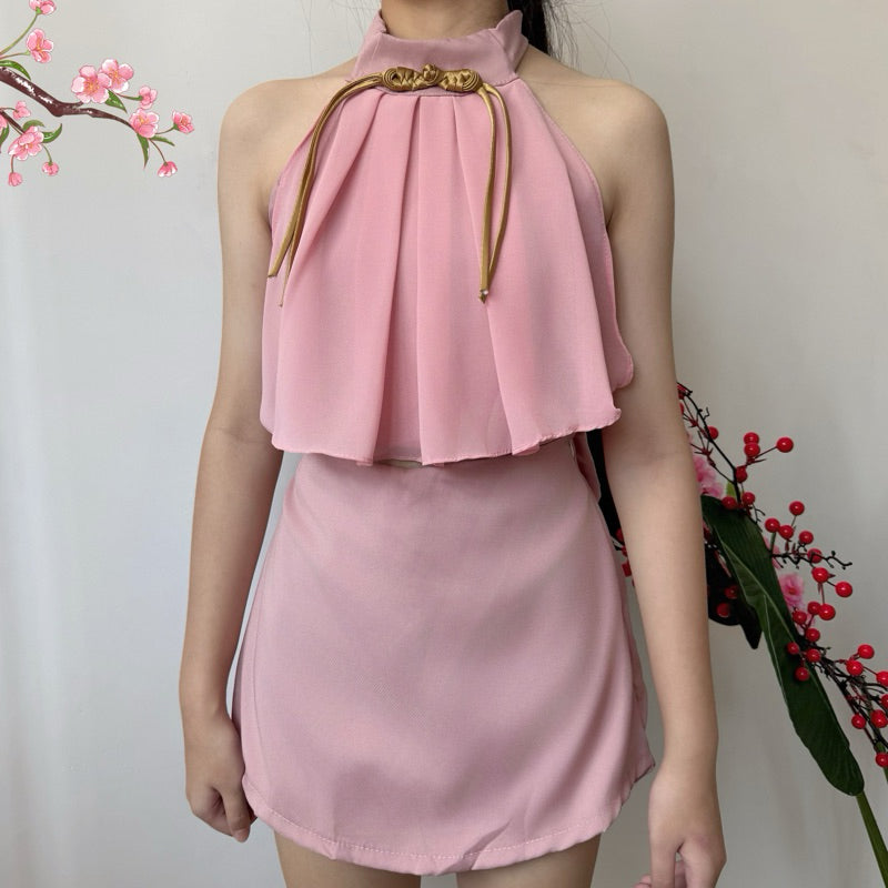 【T350】绝美！🎉CNY 2025🎉金枝玉叶挂脖套装