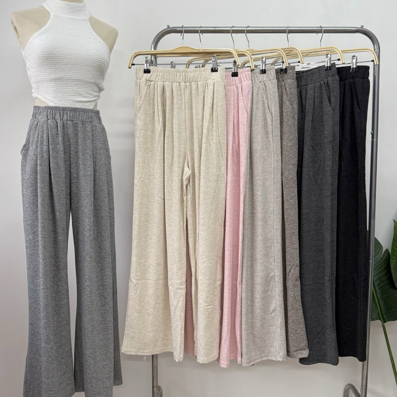 【T242】糯米机场裤 Comfy Cotton Wide Leg Pants