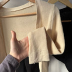 【T406】Korean Style Crop Outer Jacker 温柔针织外套遮肉显瘦外搭