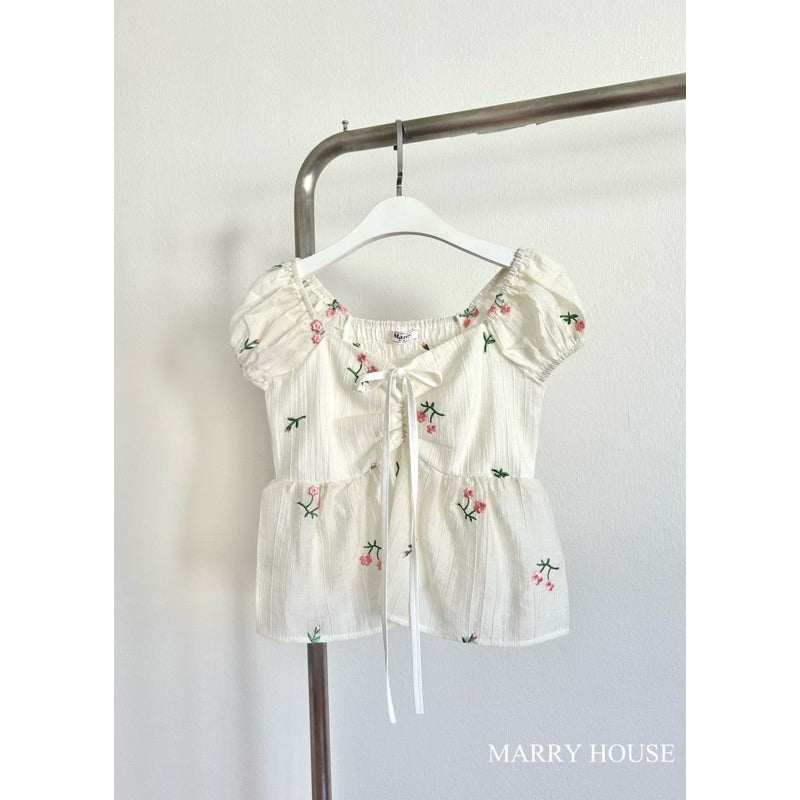【T454】MARRY HOUSE小清新设计娃娃上衣