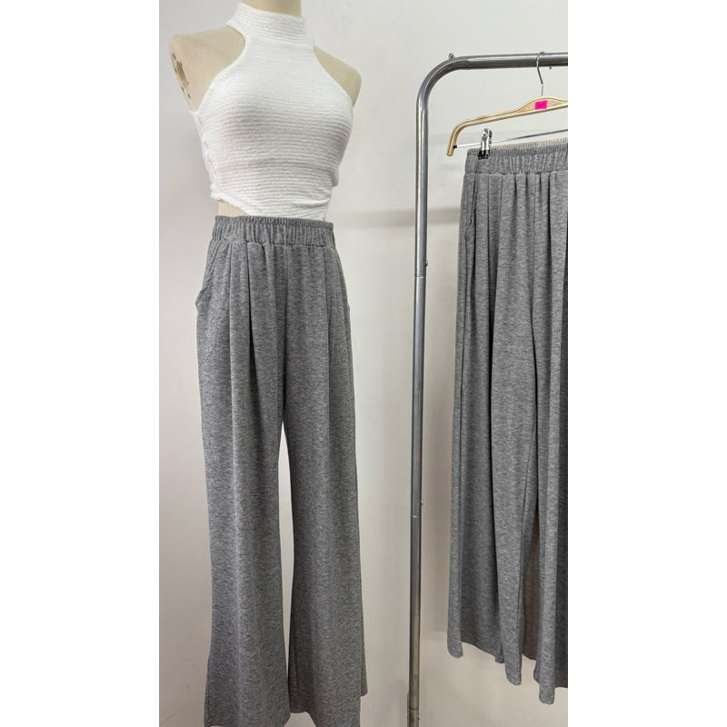 【T242】糯米机场裤 Comfy Cotton Wide Leg Pants