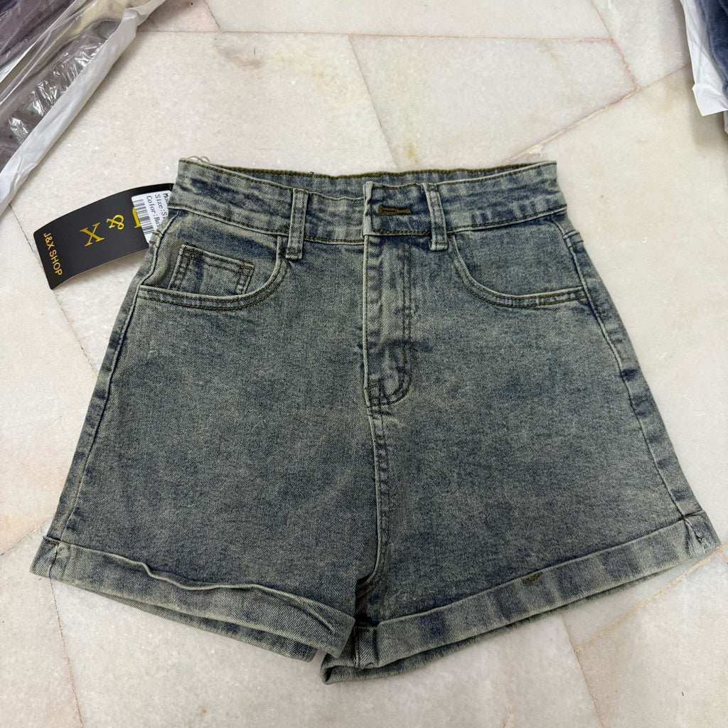 【T075】A字牛仔短裤 Soft Jeans Short 梨型身材必备牛仔裤