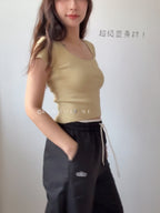 【T920】泰国爆火🔥WAYA Comfy Soft Knitted Tee 软针织圆领上衣T恤
