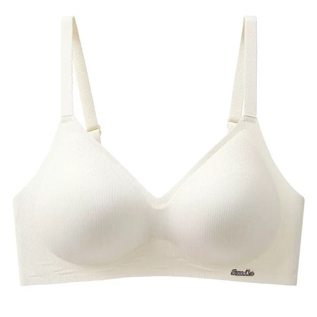 【B035】舒服日常内衣～店主推荐乳胶内衣✨Smile Latex Bra Ice Silk Comfy Bra