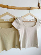 【T920】泰国爆火🔥WAYA Comfy Soft Knitted Tee 软针织圆领上衣T恤