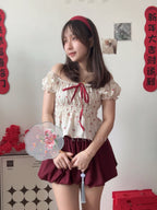 【T1035】TALENT Balon PomPom Skirt