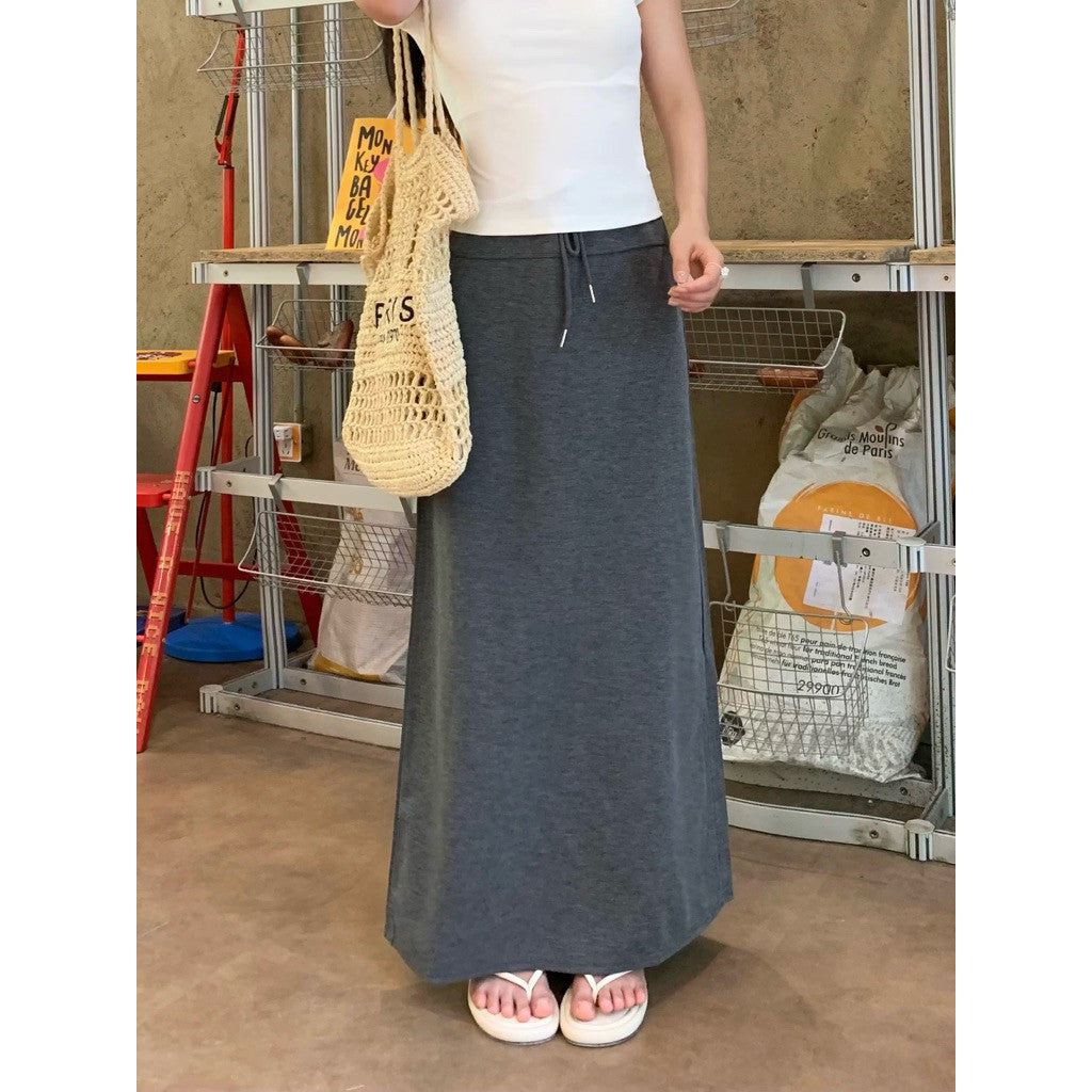 【T800】超PREMIUM! 面膜长裙 Space Cotton Maxi Skirt