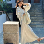 【T884】慵懒风Satin宽松女款衬衫上衣 SIWA