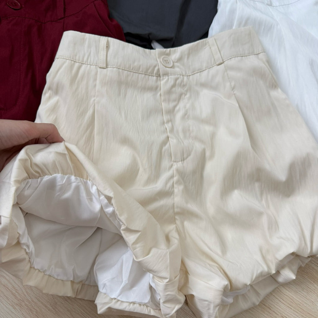 【T895】AIRY FEEL 泡泡花苞裤JC Pompom Shorts