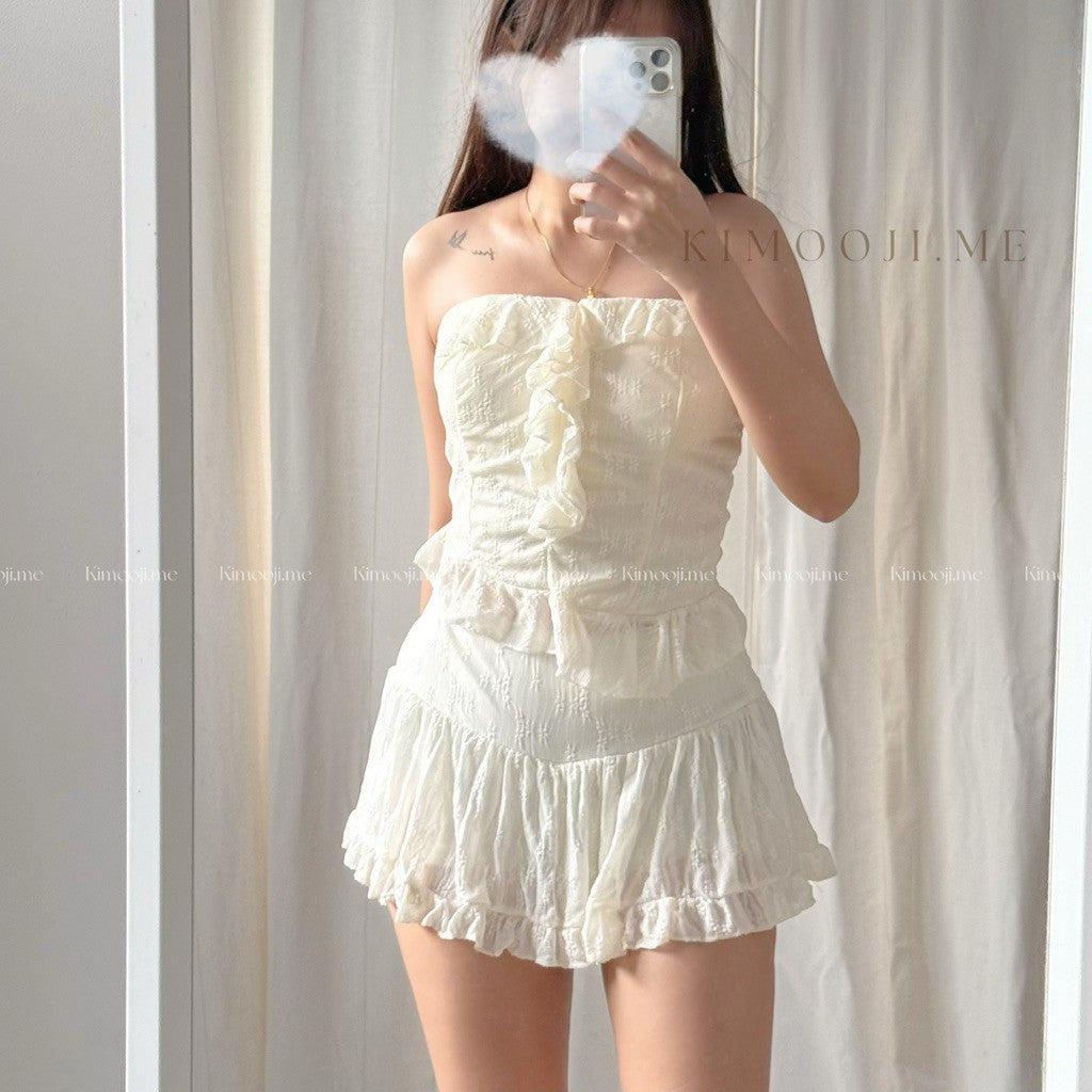 【T791】小个子蕾丝半身裙 NARADA Petite XS/S Lace Mini Skirt
