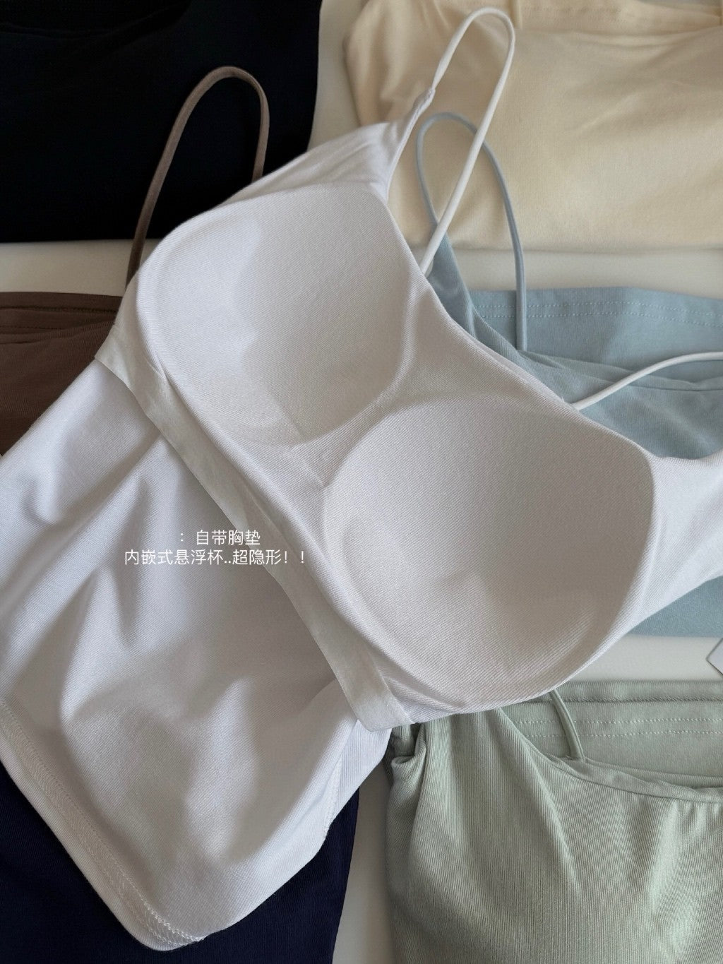 【BT115】经典百搭！平口背心 Basic Everyday Bra Top