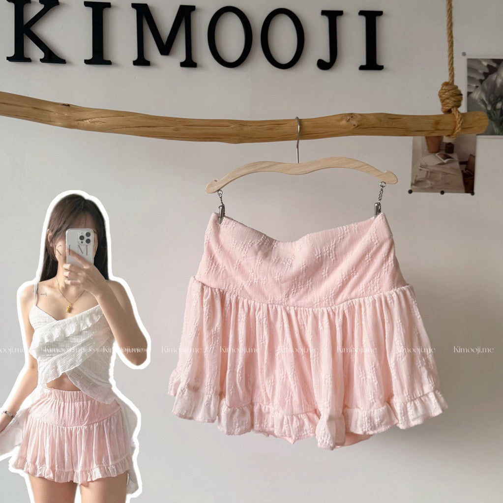【T791】小个子蕾丝半身裙 NARADA Petite XS/S Lace Mini Skirt