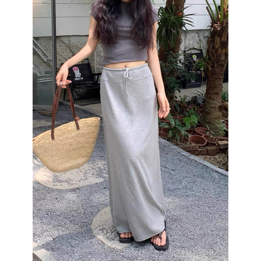 【T800】超PREMIUM! 面膜长裙 Space Cotton Maxi Skirt
