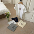 【T-1204】上班族必备Tee~ Funny Cotton Oversize Tee