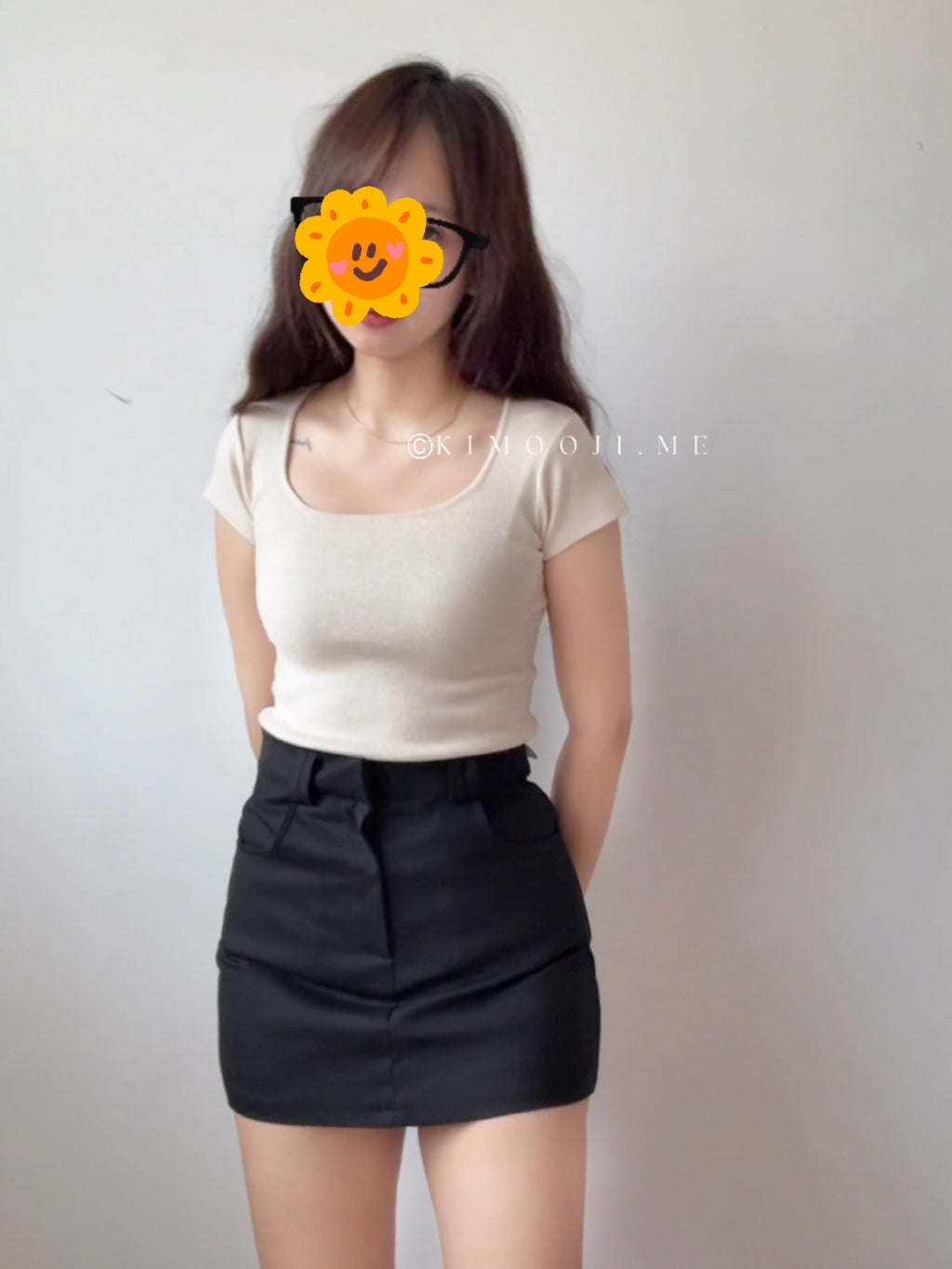 【T920】泰国爆火🔥WAYA Comfy Soft Knitted Tee 软针织圆领上衣T恤