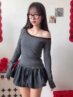 【T1035】TALENT Balon PomPom Skirt