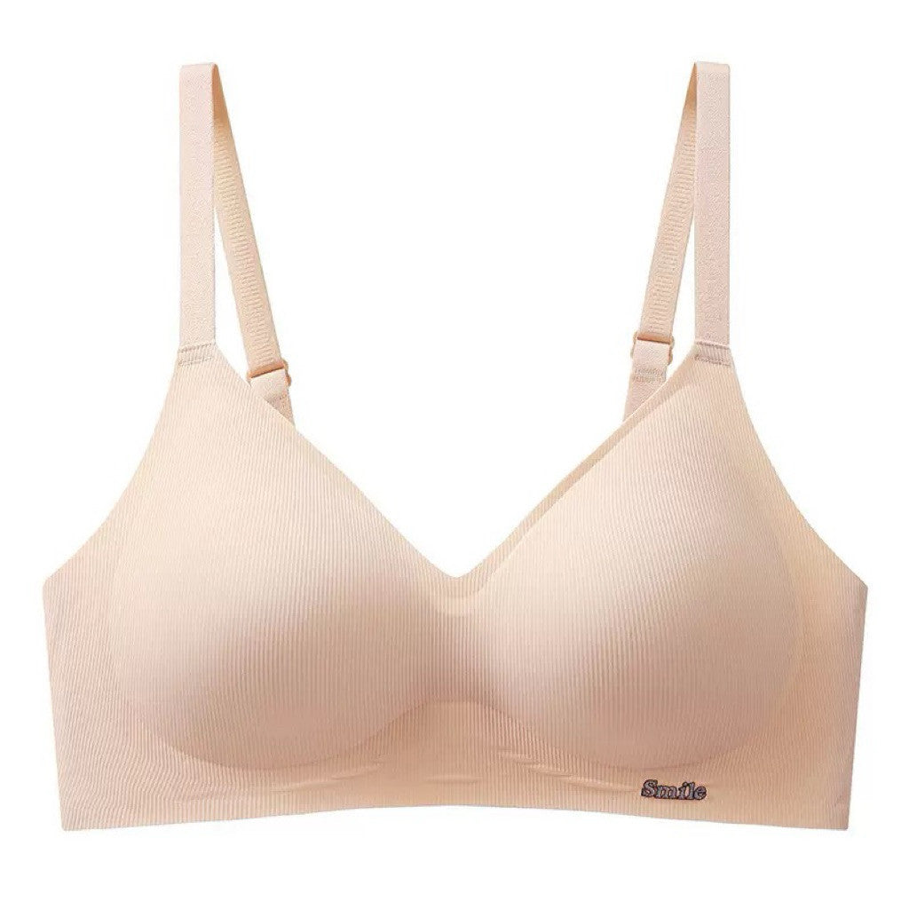 【B035】舒服日常内衣～店主推荐乳胶内衣✨Smile Latex Bra Ice Silk Comfy Bra