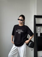 【T1047】高级感！法式Oversize Tee