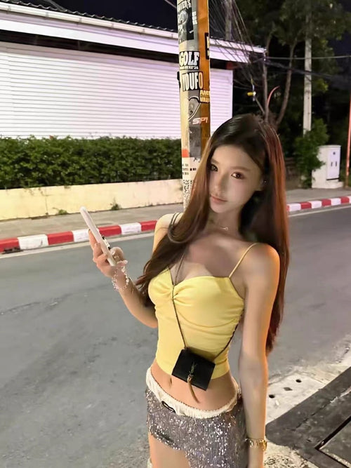 【BT124】扭结吊带 Sexy Twist Bra Top