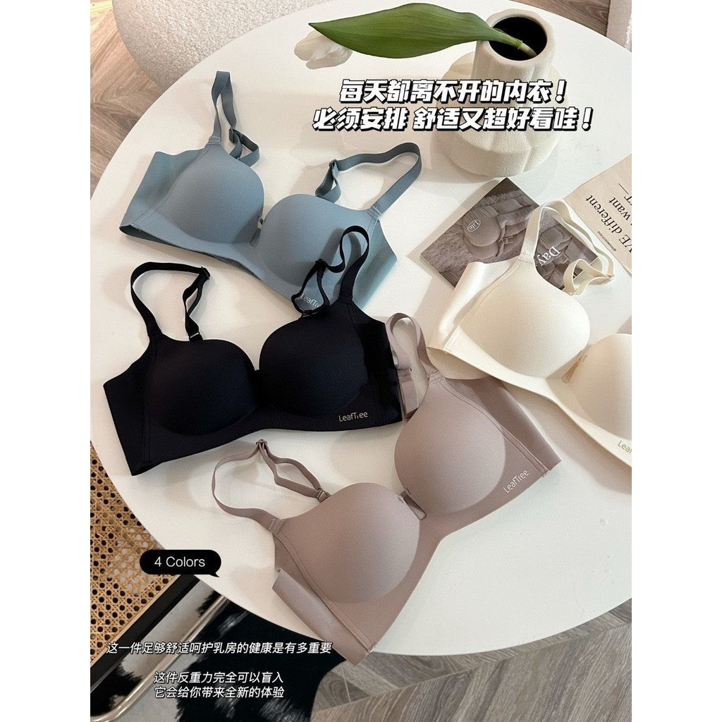 【B028】手掌杯·聚拢·无痕内衣 【热门款】 Comfy 2.5cm Thickness Extra Push Up Bra