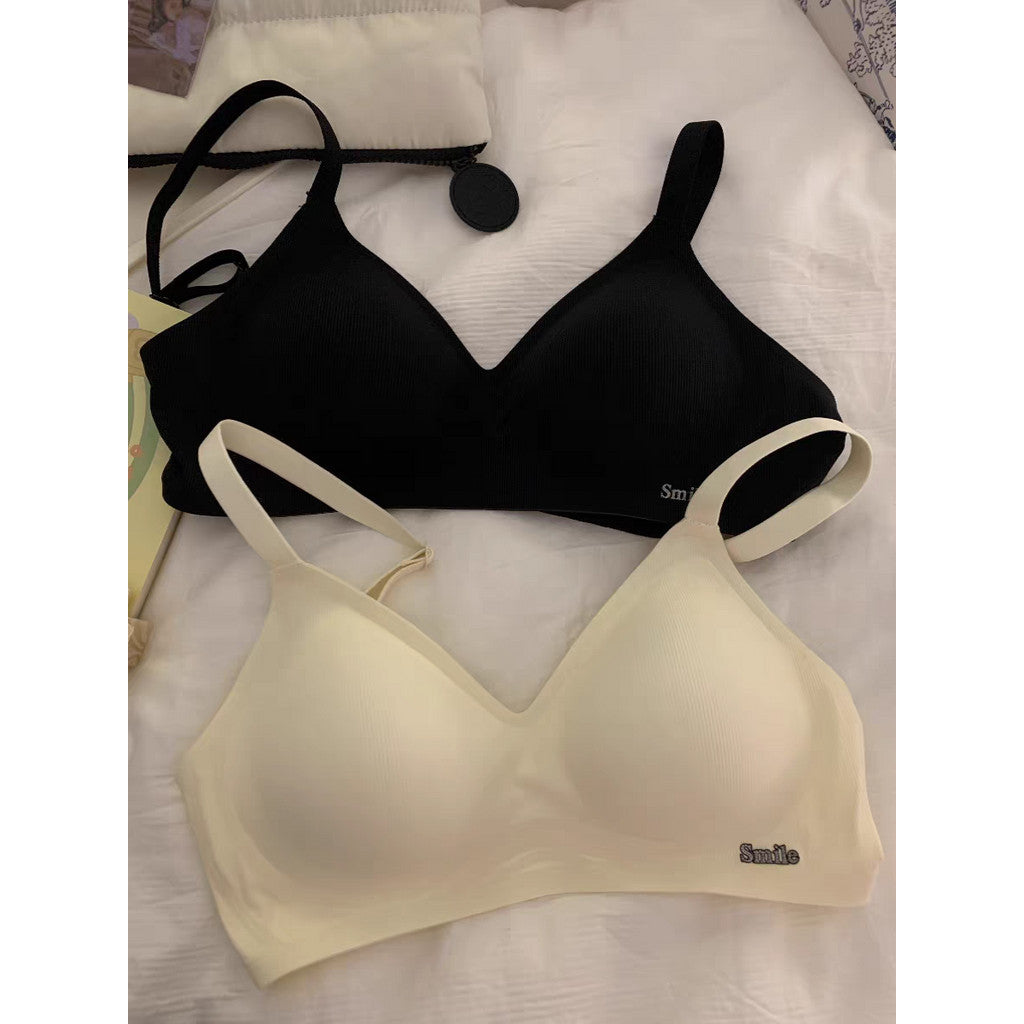 【B035】舒服日常内衣～店主推荐乳胶内衣✨Smile Latex Bra Ice Silk Comfy Bra