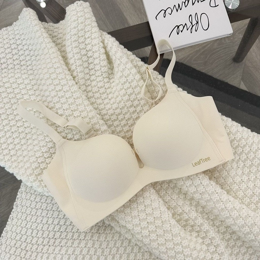 【B028】手掌杯·聚拢·无痕内衣 【热门款】 Comfy 2.5cm Thickness Extra Push Up Bra