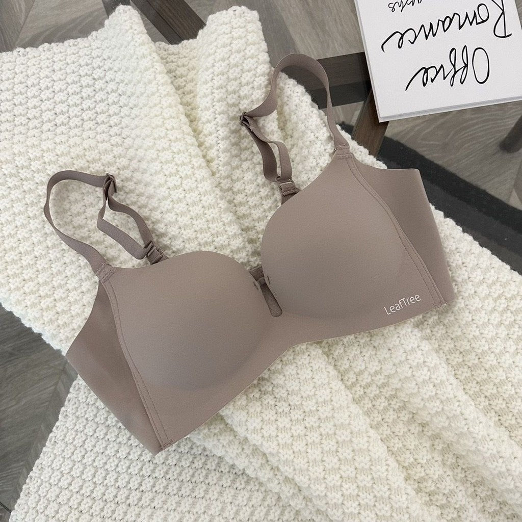 【B028】手掌杯·聚拢·无痕内衣 【热门款】 Comfy 2.5cm Thickness Extra Push Up Bra
