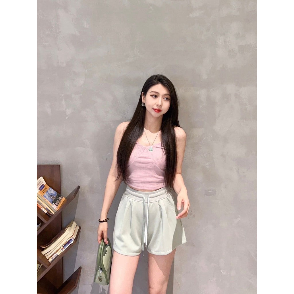 【T180】💥🇹🇭 太空棉女款休闲短裤JC