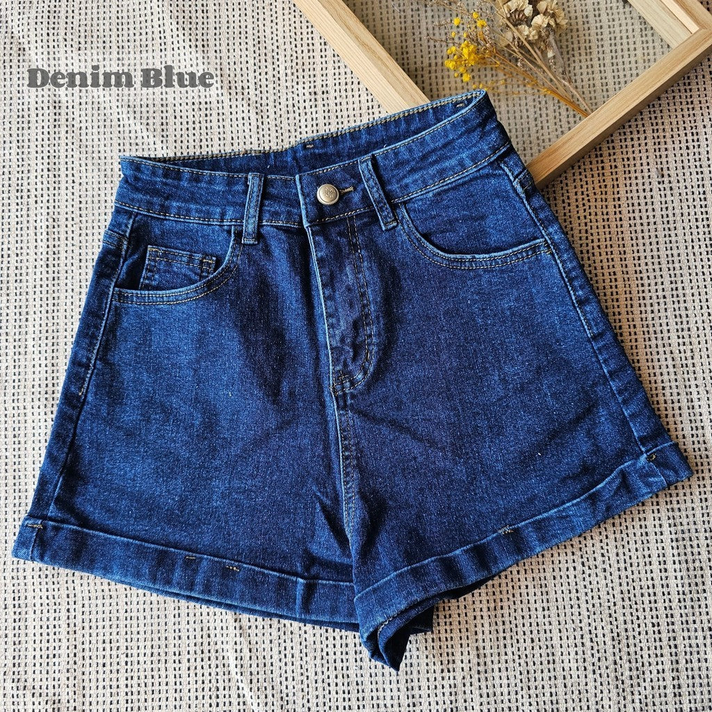 【T075】A字牛仔短裤 Soft Jeans Short 梨型身材必备牛仔裤