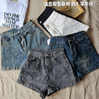 【T075】A字牛仔短裤 Soft Jeans Short 梨型身材必备牛仔裤