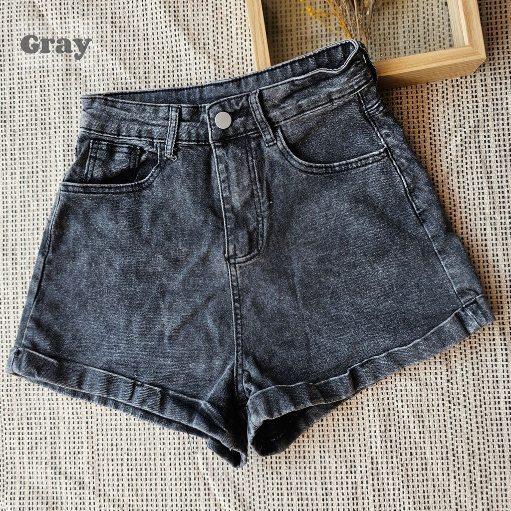 【T075】A字牛仔短裤 Soft Jeans Short 梨型身材必备牛仔裤