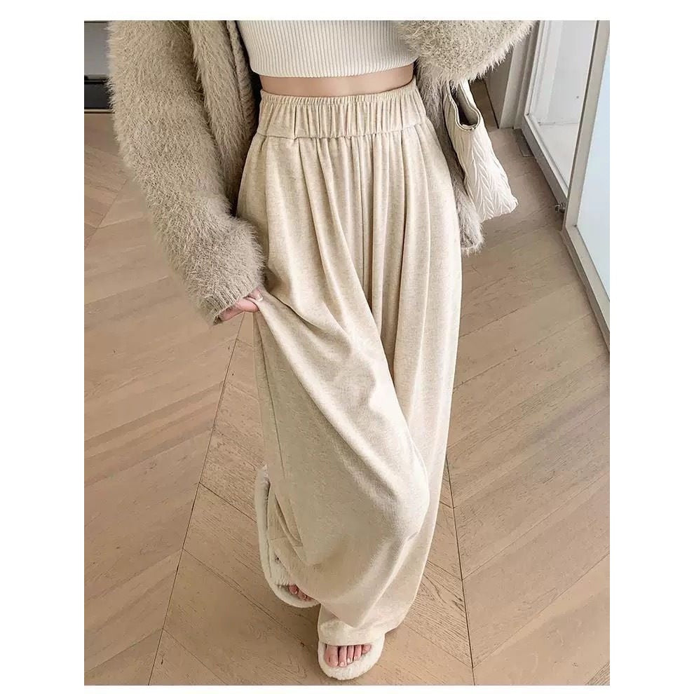 【T242】糯米机场裤 Comfy Cotton Wide Leg Pants