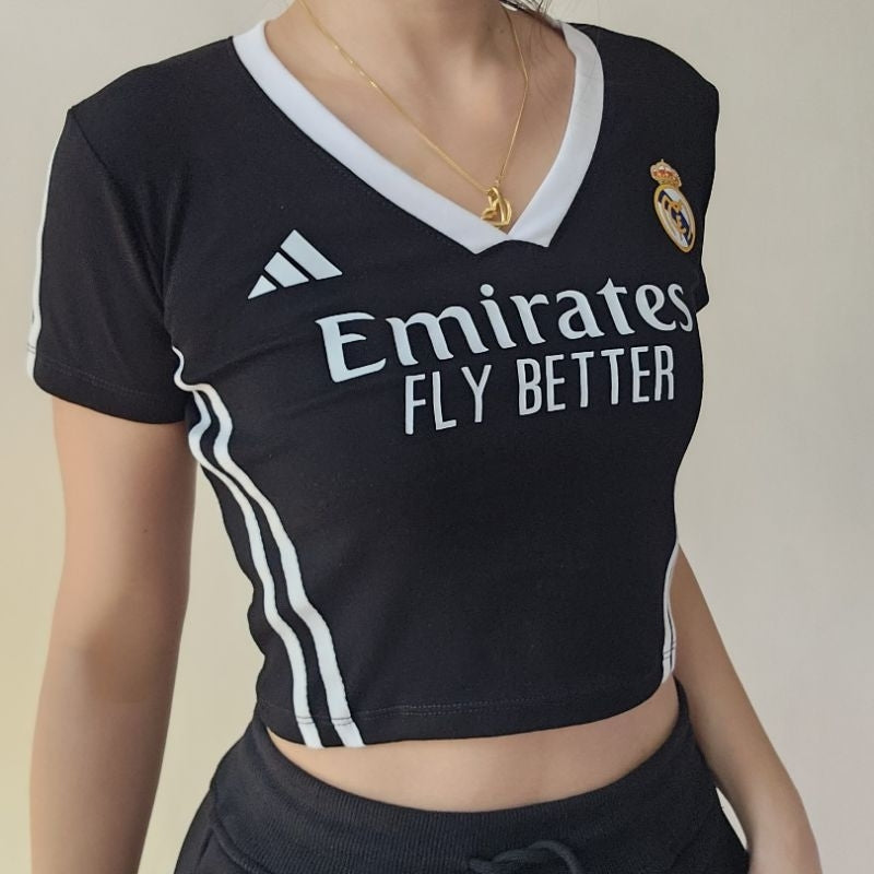 【T277】 Nomto Sporty Crop Top紧身款女T恤